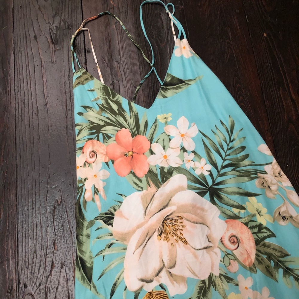 FARM Rio - Floral Open Back Flattering Mini Dress - Picture 2 of 7